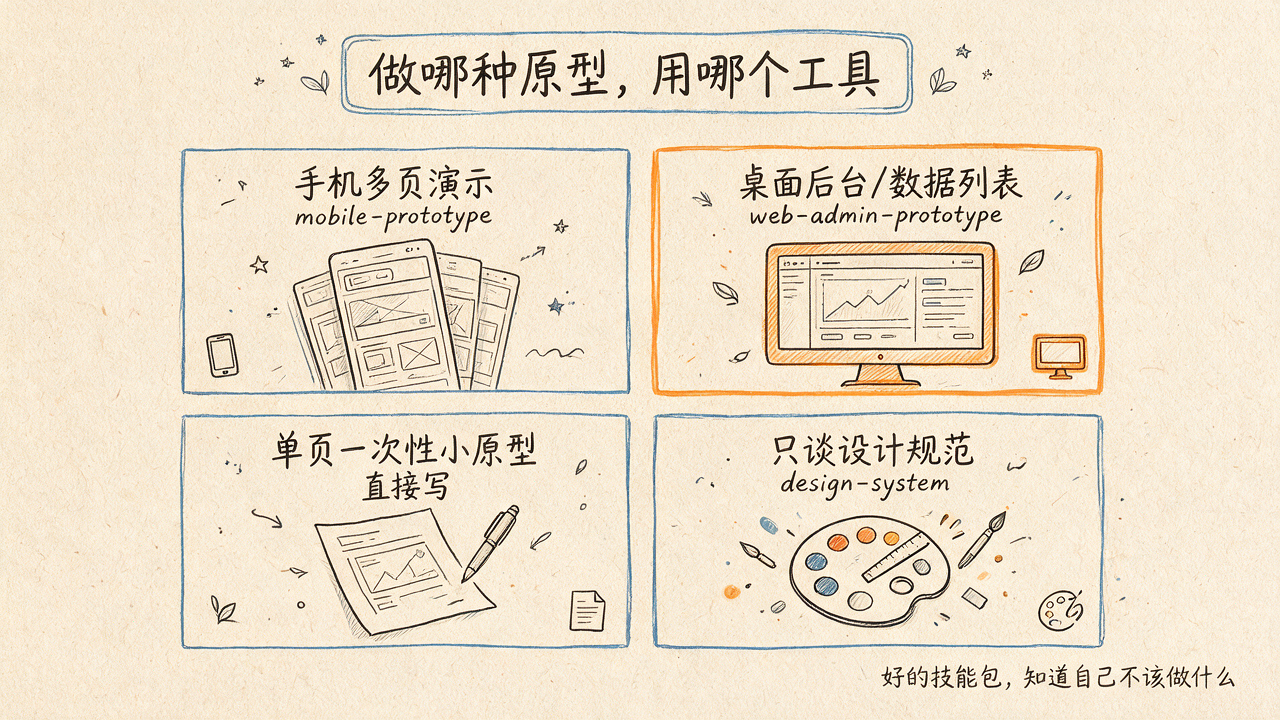 做哪种原型,用哪个工具