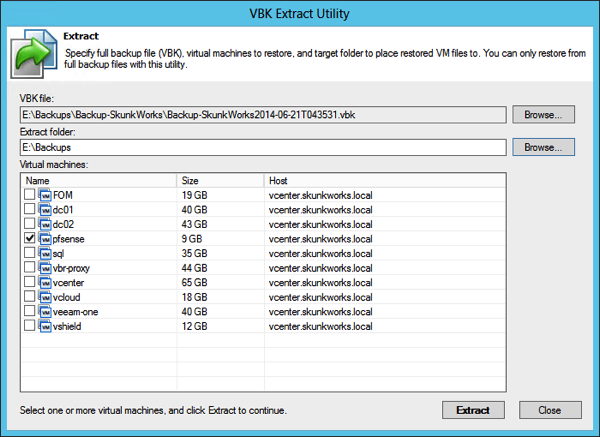 Linux Procedure File Veeam Extract Utility, quick restores without the Veeam server-CSDN博客