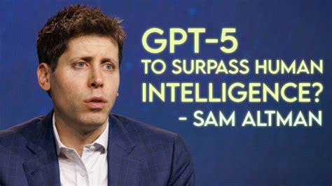 GPT-5 Update: Sam Altman Reveals New Details - YouTube