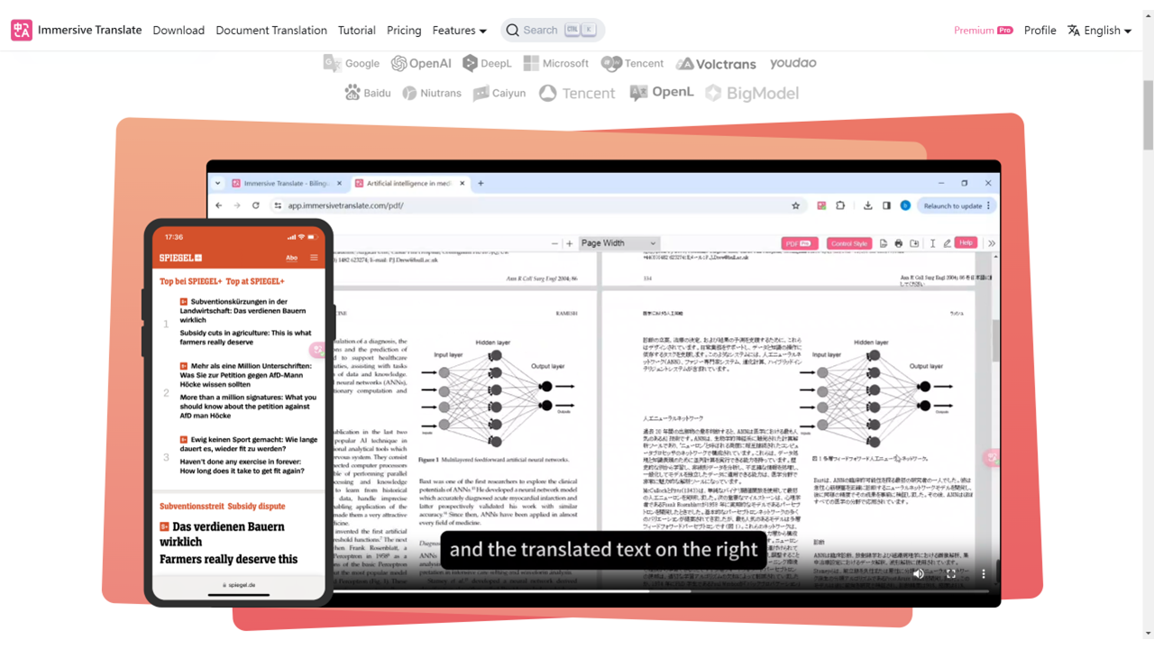 Bilingual Translation Extension for Web | Immersive Translate - Hong Kong  Metropolitan University