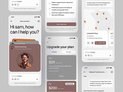 Smart AI Agent Mobile App Ui Design Concept by Ofspace UX/UI on Dribbble