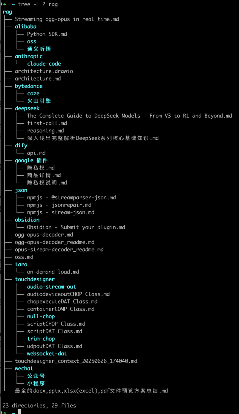 受 thinkthingking启发，后续我的 rag 文件夹应该可以做的更加系统化，比如直接拉取几个常用的doc base