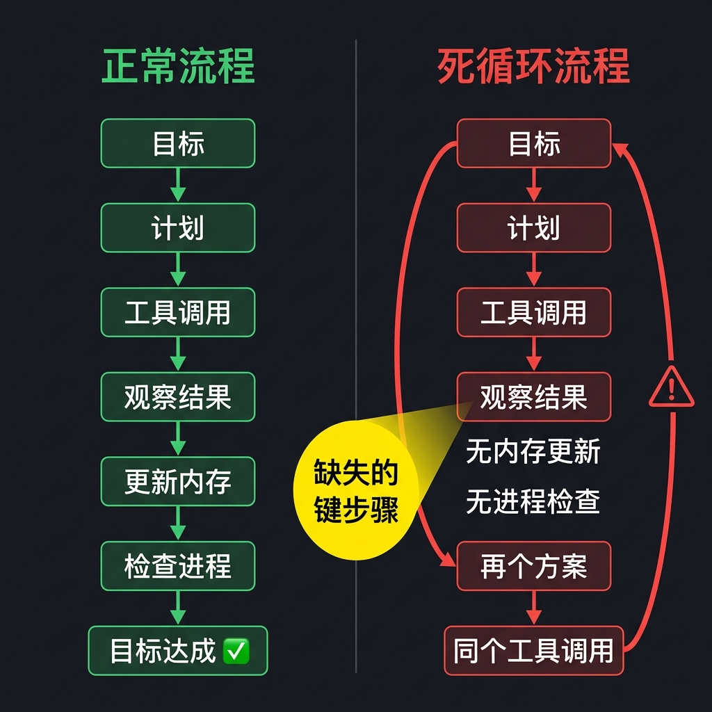 正常vs死循环