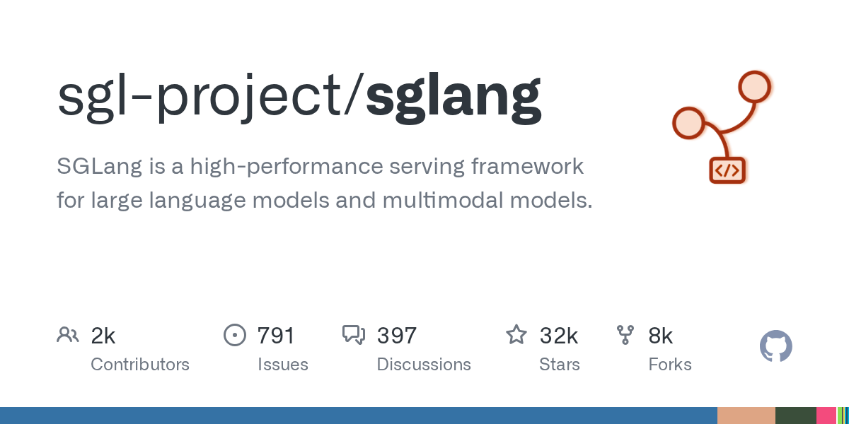 GitHub - sgl-project/sglang: SGLang is a high-performance serving framework  for large language models and multimodal models. · GitHub