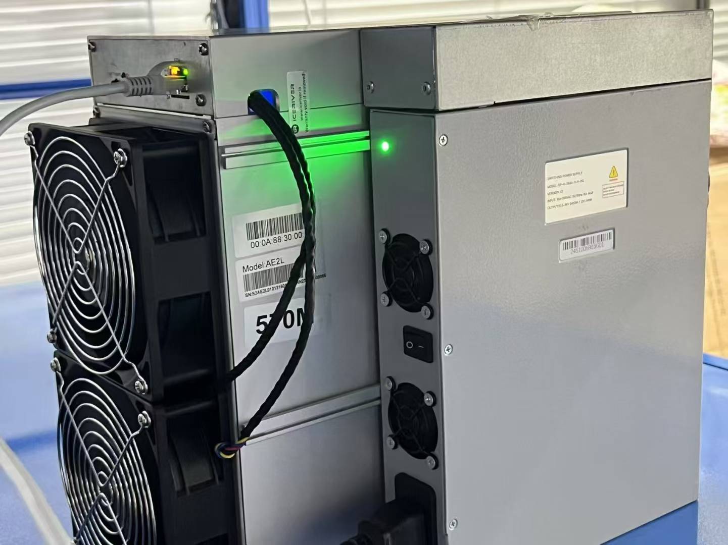 冰河AE2L 570M服务器上手：570MH/s算力如何实现低至1300W的功耗？-CSDN博客