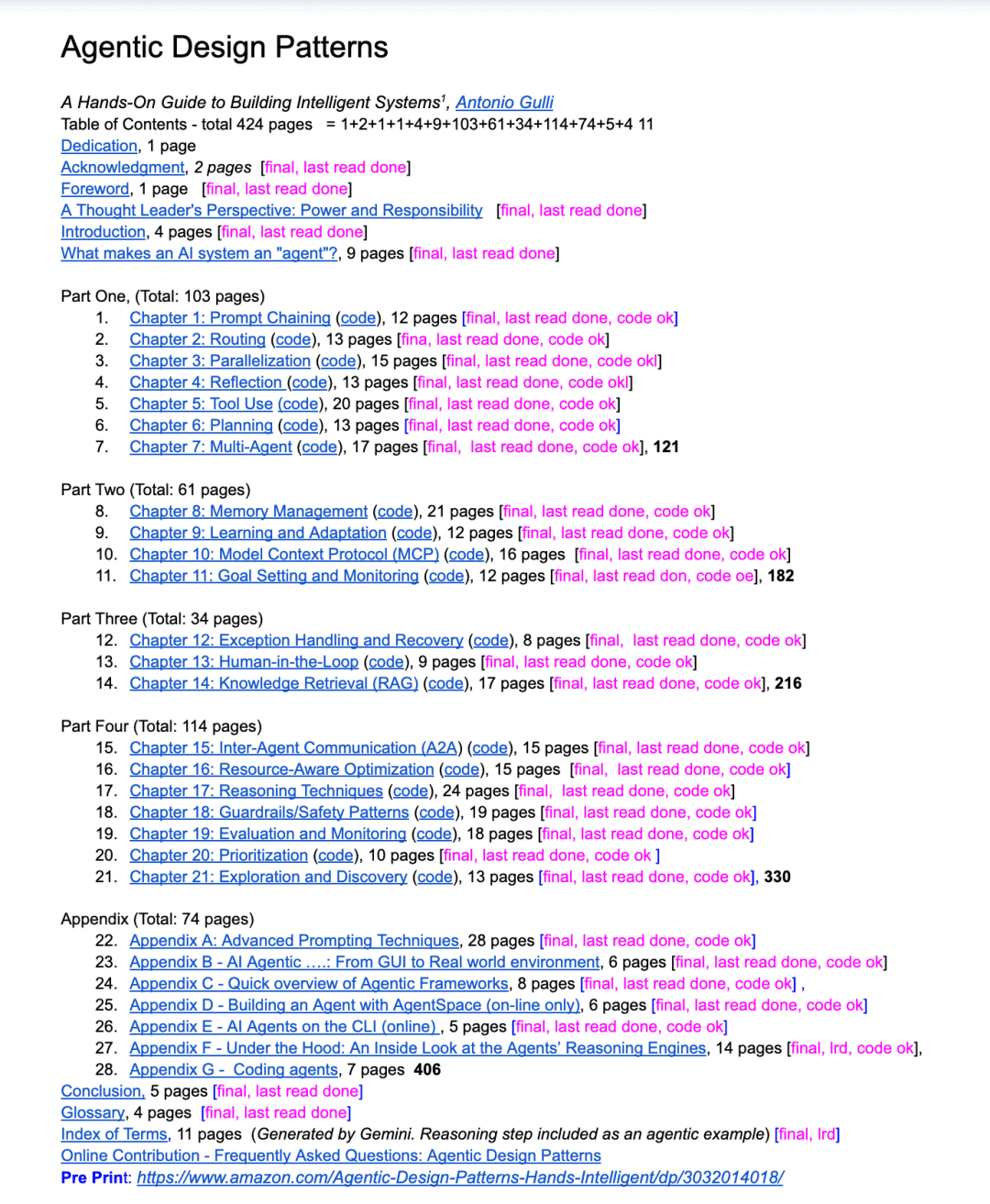 Agentic Design Patterns