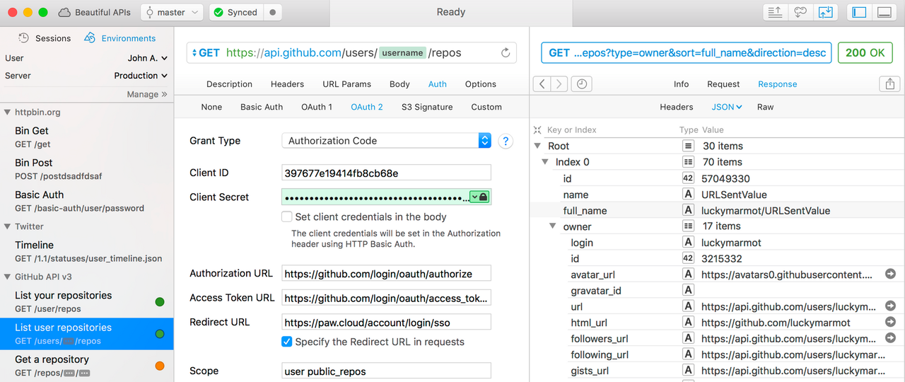 API 接口调试工具