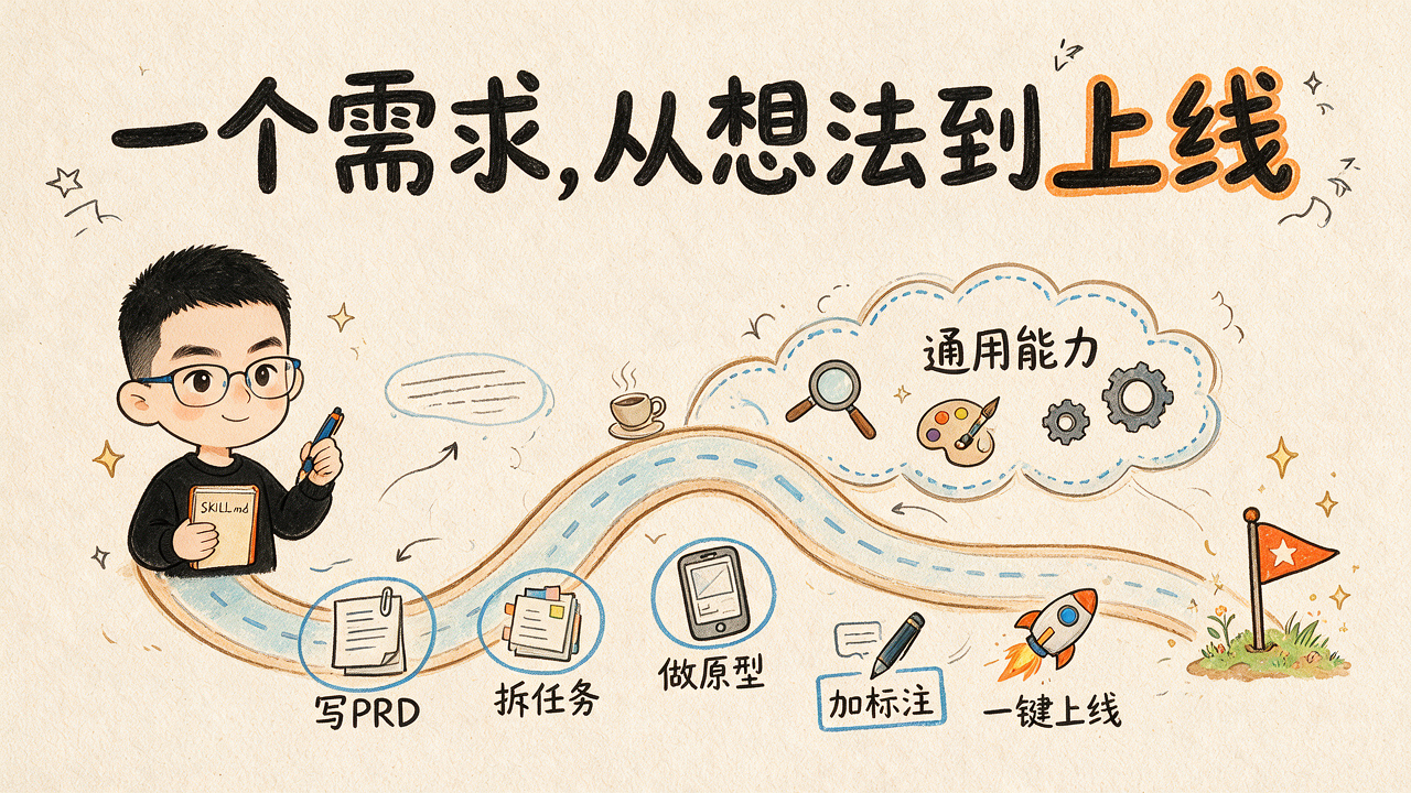 多个 skill 连成的工作流