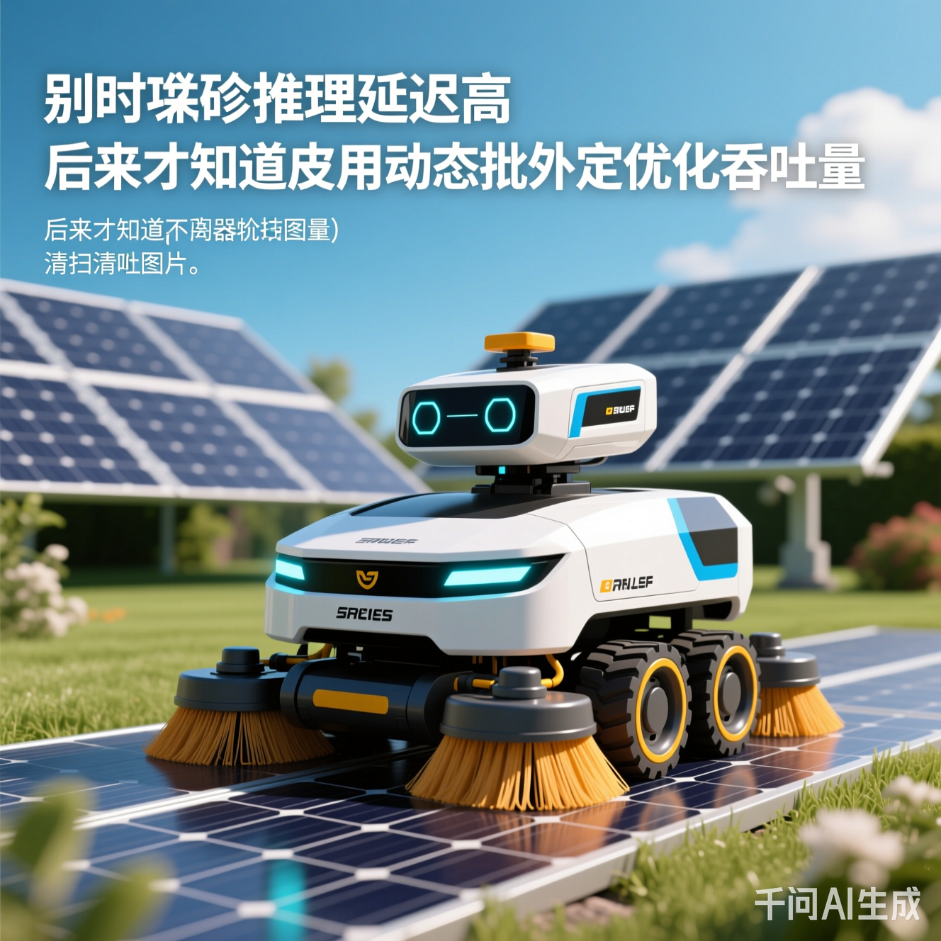 光伏清扫机器人