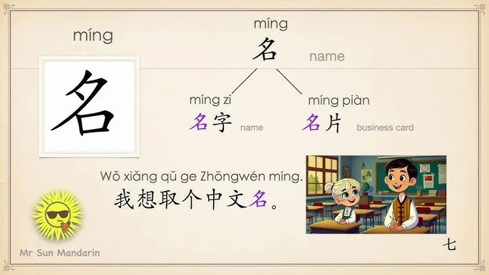 学中文,字词句, 写汉字、组词、造句 01 Learn Chinese Characters, words, sentences. Write Chinese Mr Sun Mandarin