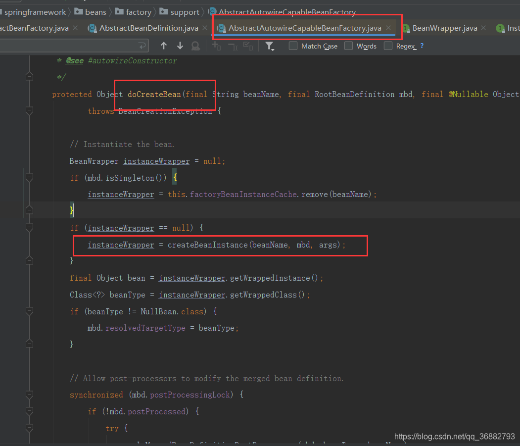 Spring源码解析 - bean的创建_源码解析