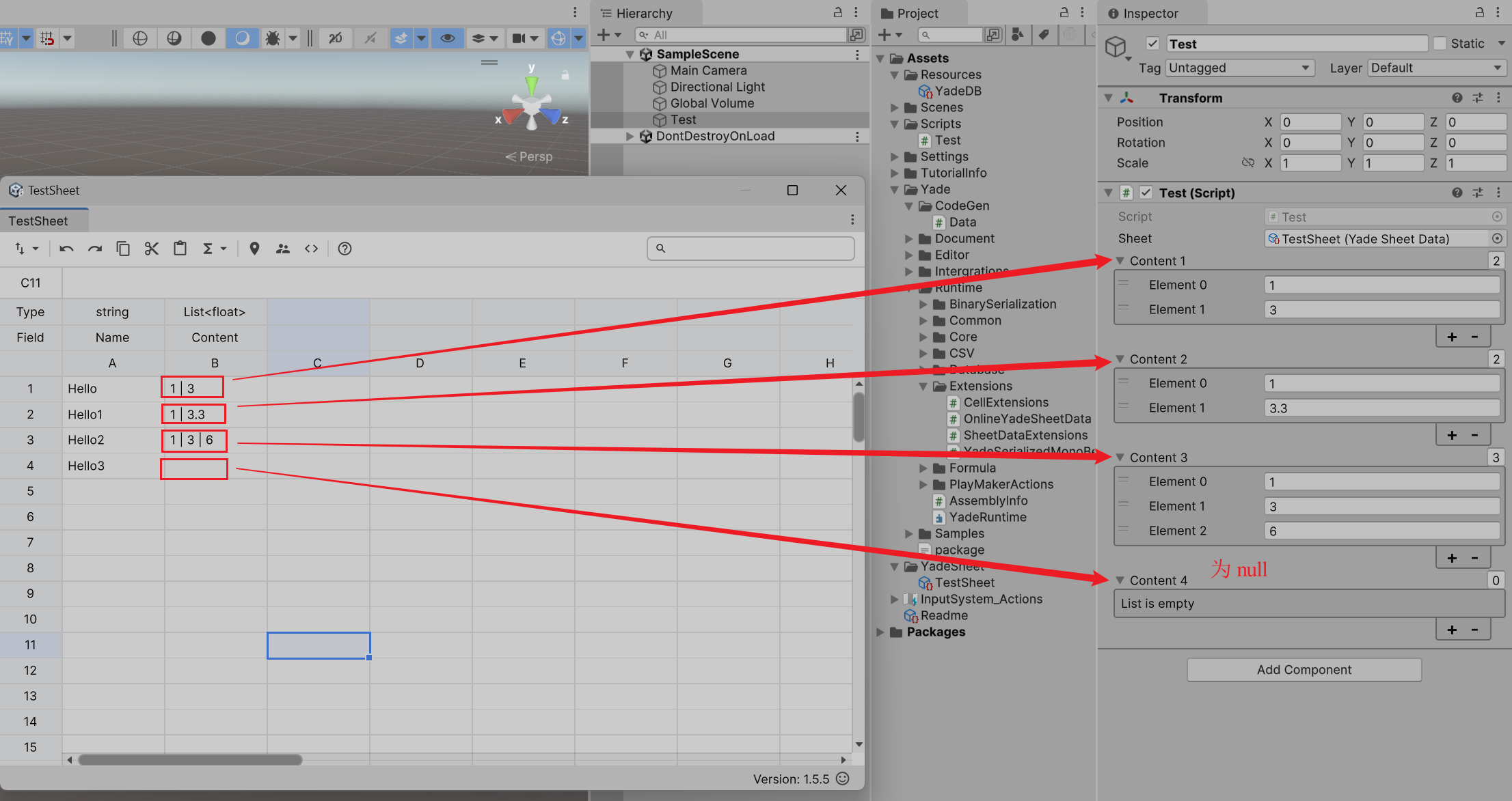 2025-01-04 Unity插件 YodaSheet2 —— 基础用法