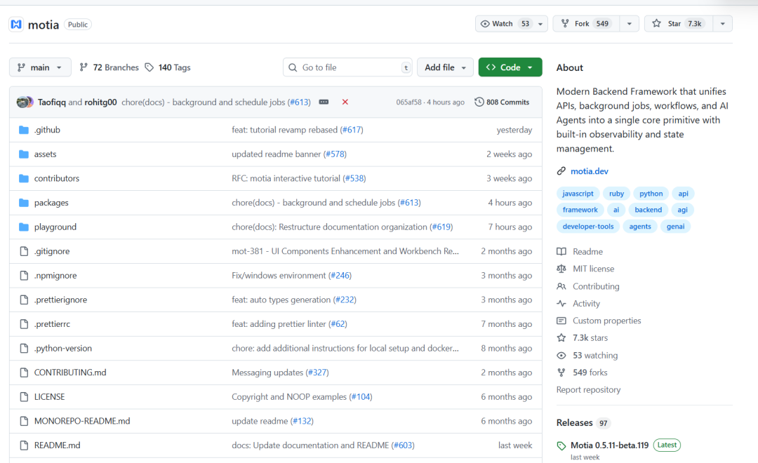 Moti Api Motia框架教程:让API、后台任务与AI完美融合,提升开发效率300%,收藏必备!-CSDN博客