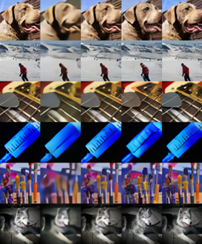 rq-vae的不同层重建效果