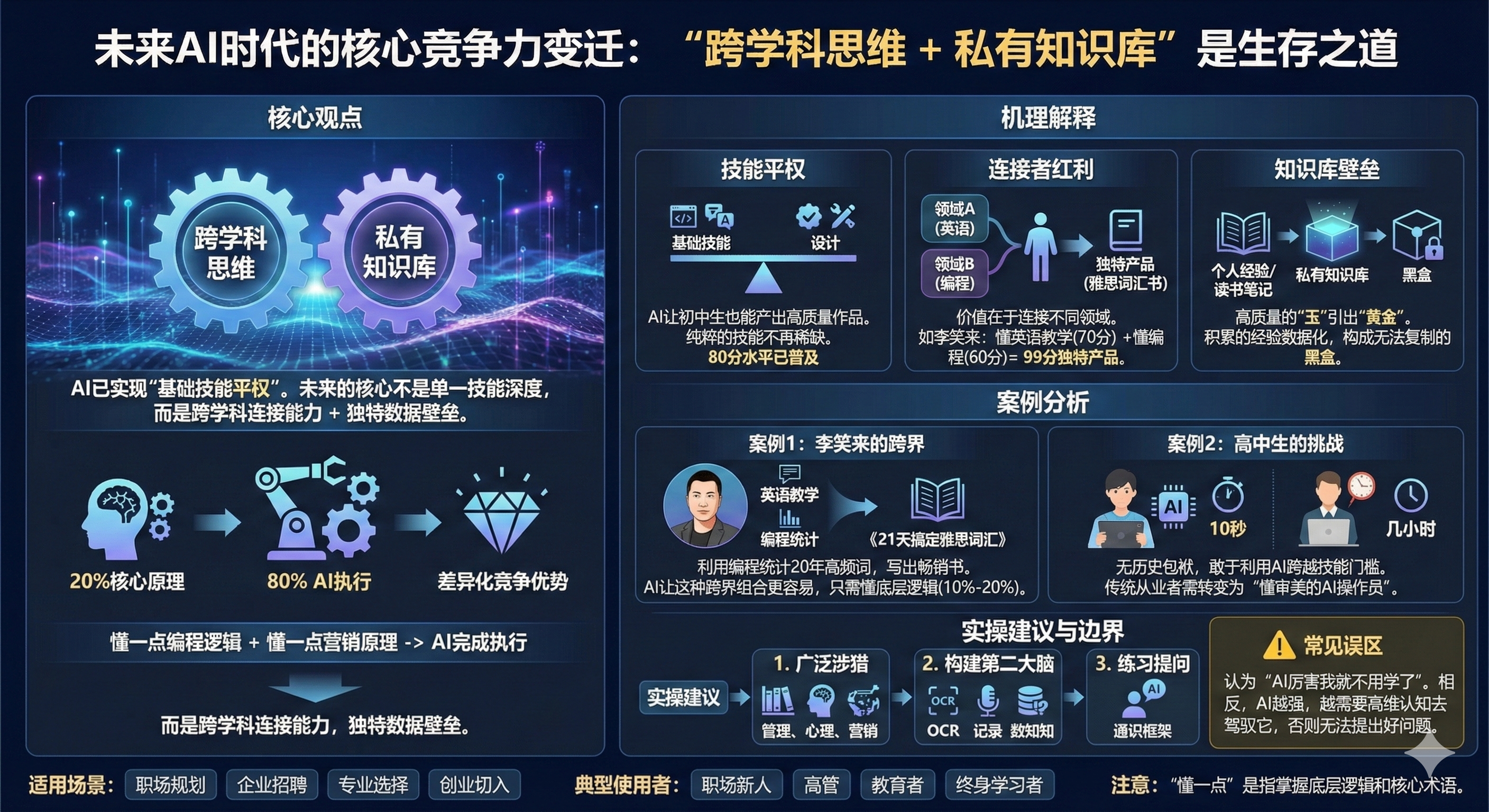未来AI时代的核心竞争力