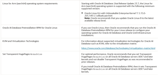 Oracle Linux R10 U1 Interface Oracle AI Database 26ai图形化安装(Oracle Linux 10.1)_linux oracle enterprice ...