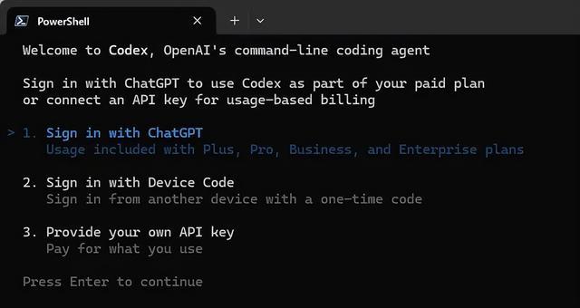 Codex CLI 使用