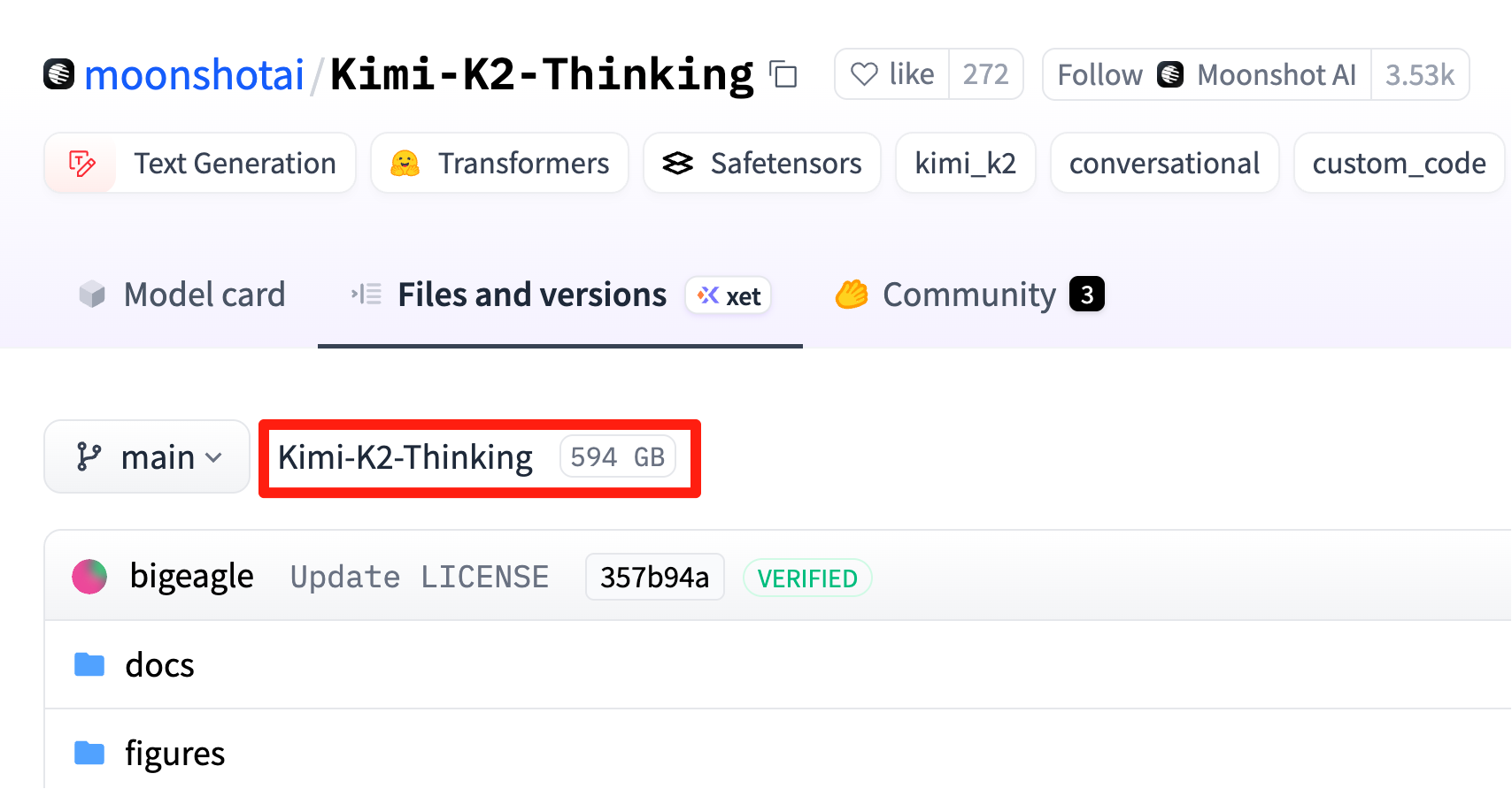 https://huggingface.co/moonshotai/Kimi-K2-Thinking