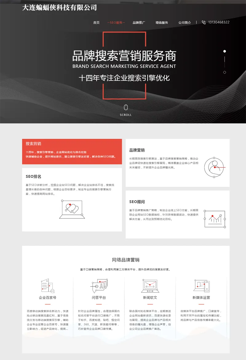 网站预览