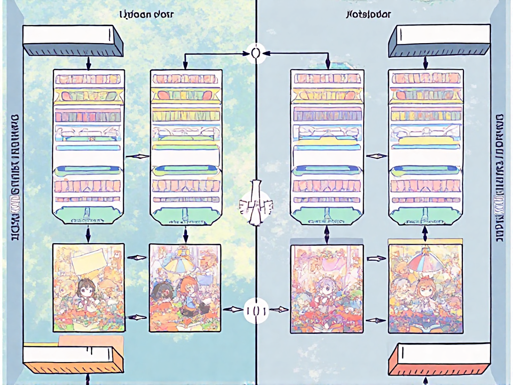 Dueling DQN网络架构示意图