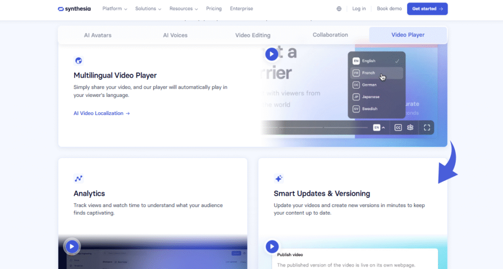 Synthesia AI 视频助手