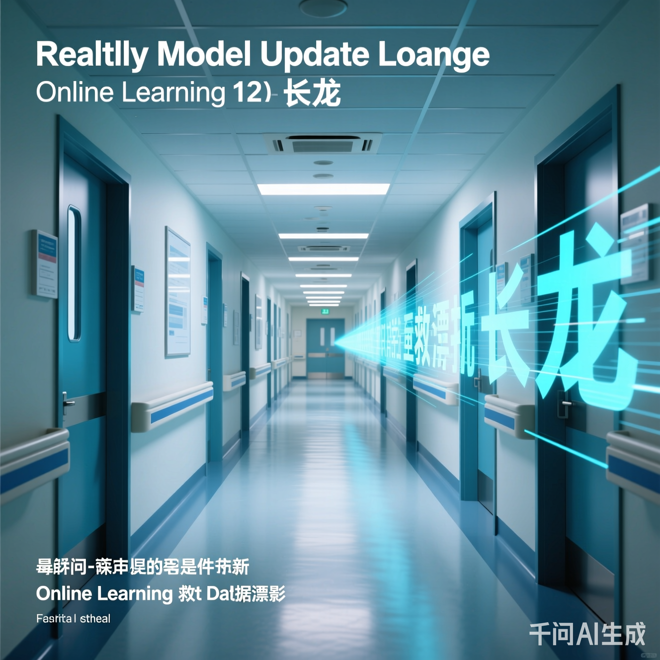 医院走廊的"长龙"