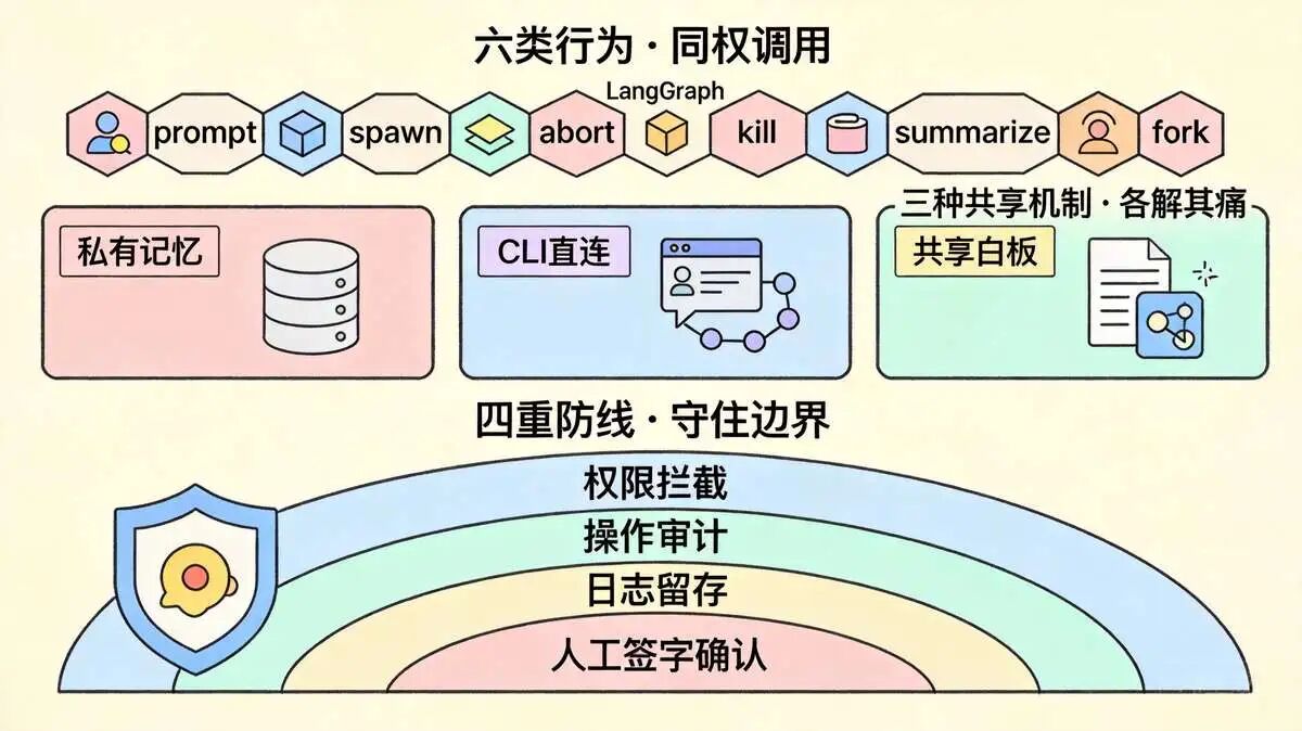 五、LangGraph 多 Agent 通信设计：Agent 与人类同权