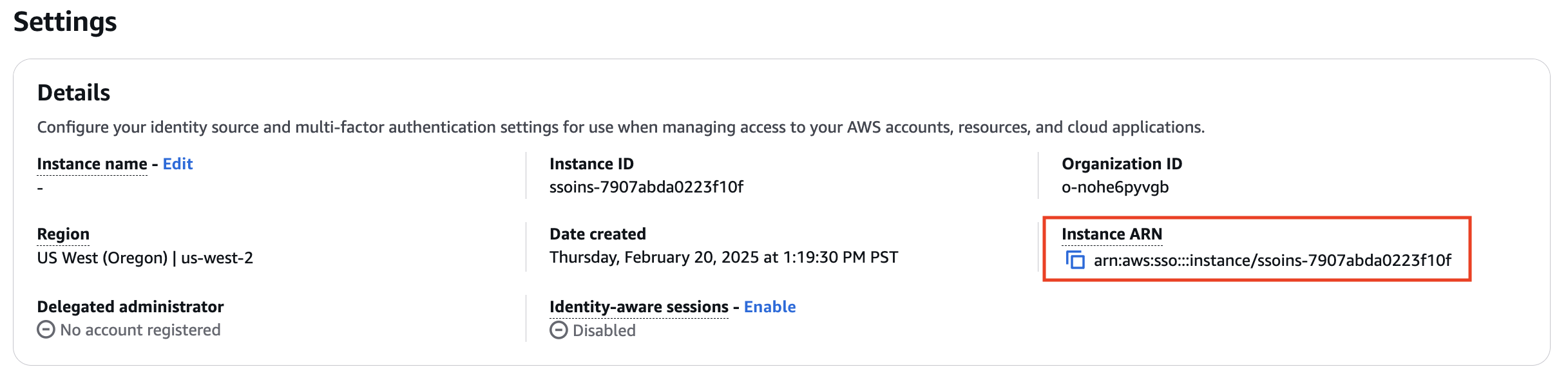 instance-arn