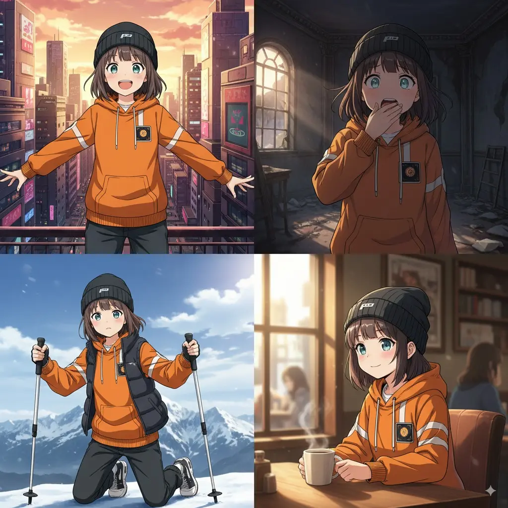 dynamic-pose-for-the-animated-girl