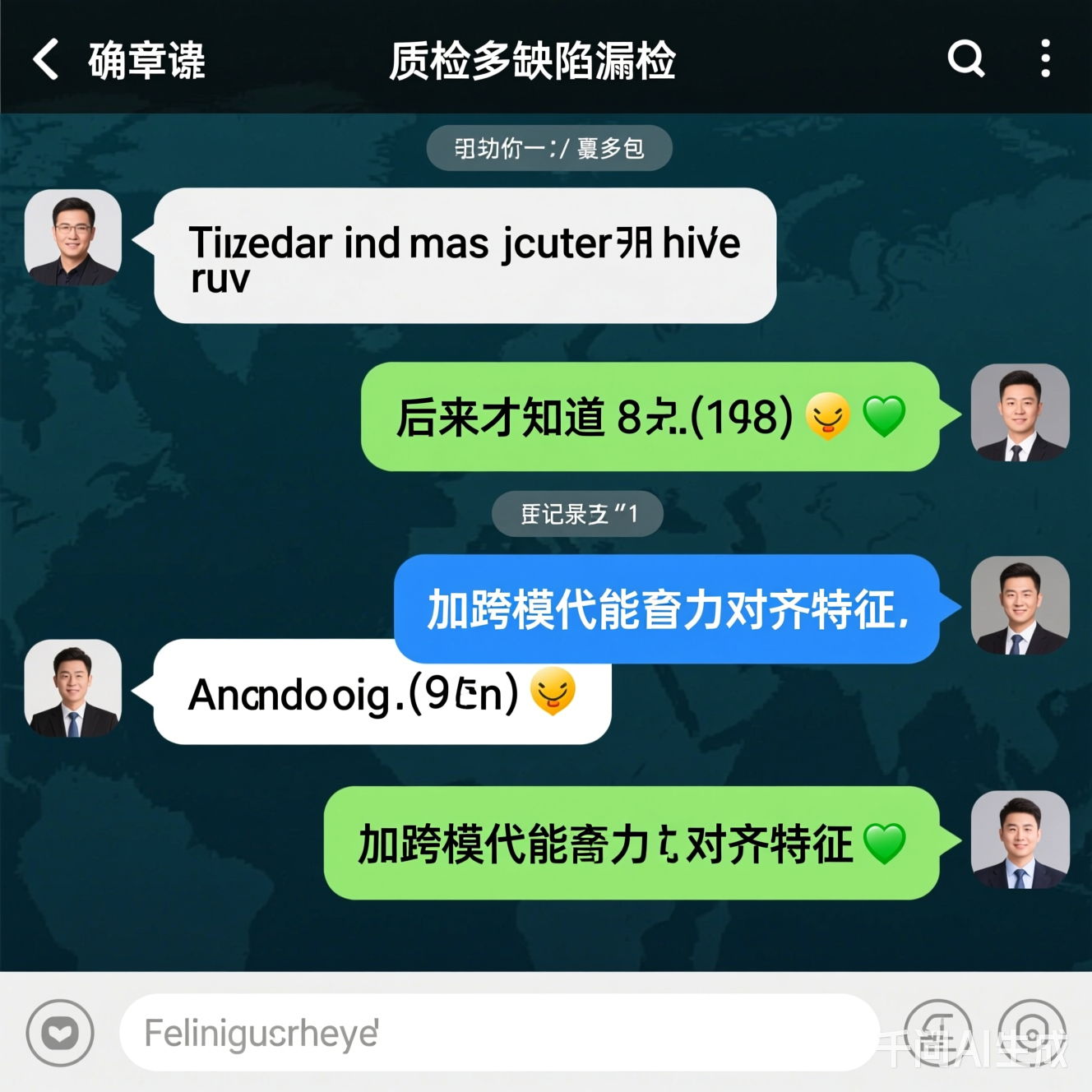 法庭场景插画
