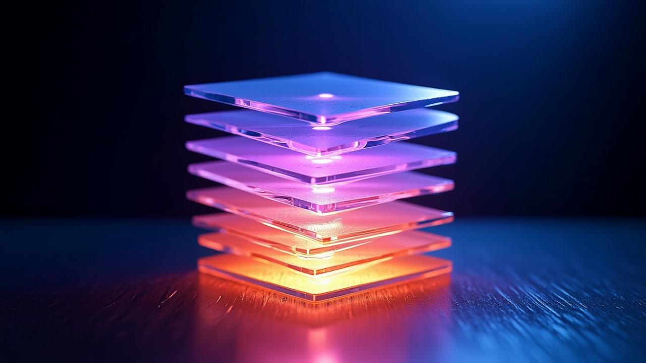 Abstract imagery of 'hierarchical structure': stac