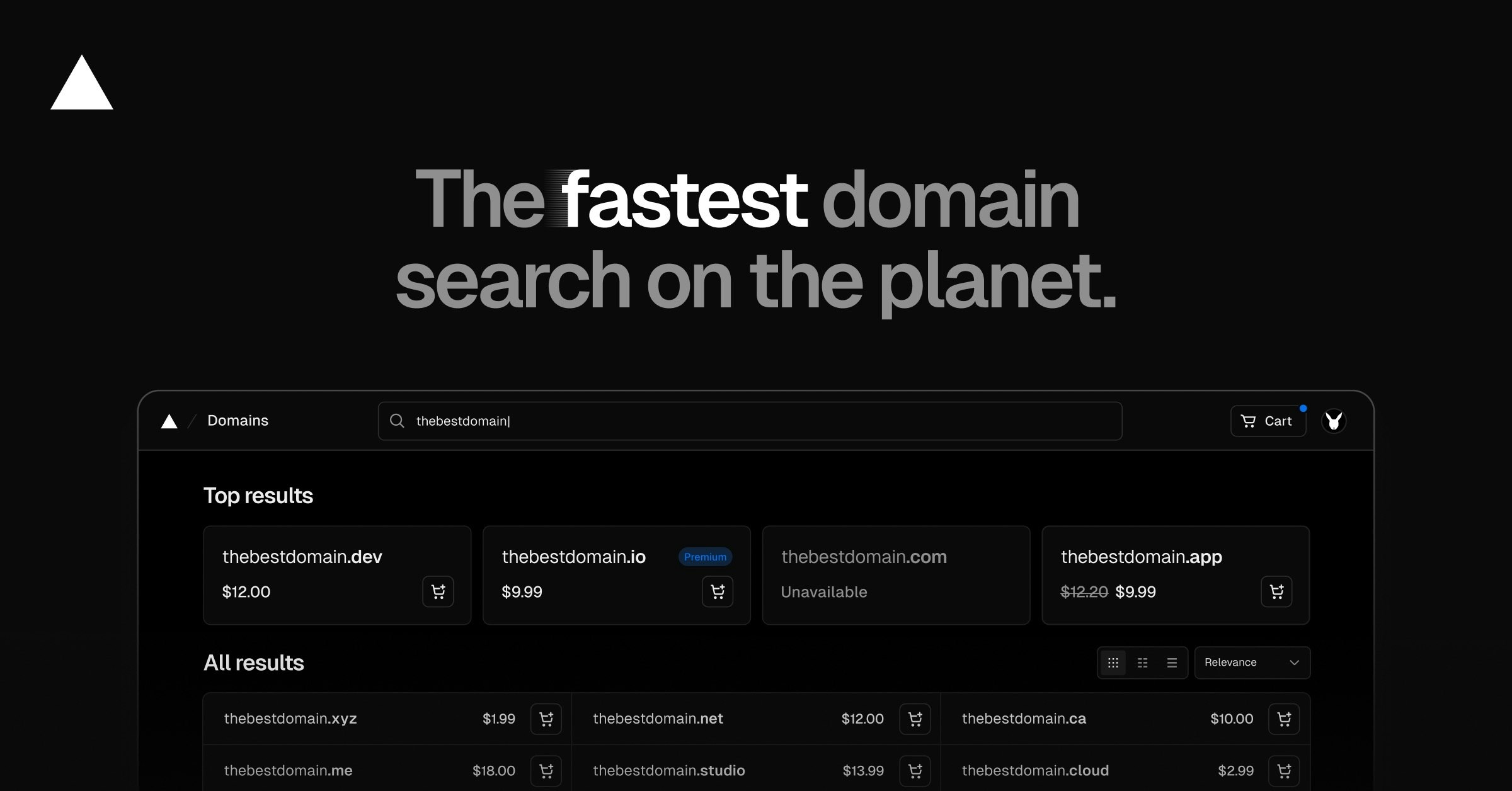 Vercel Domains