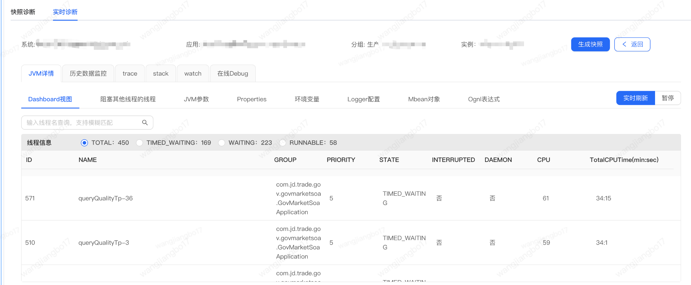 线上机器CPU占用高分析实践_子任务
