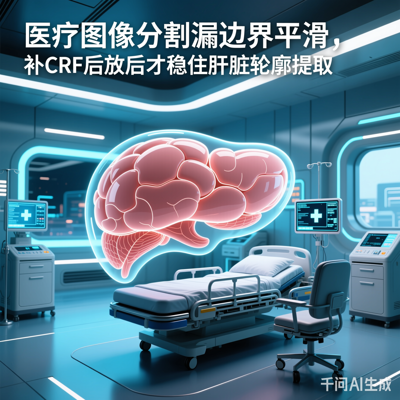 未来医院的科幻场景