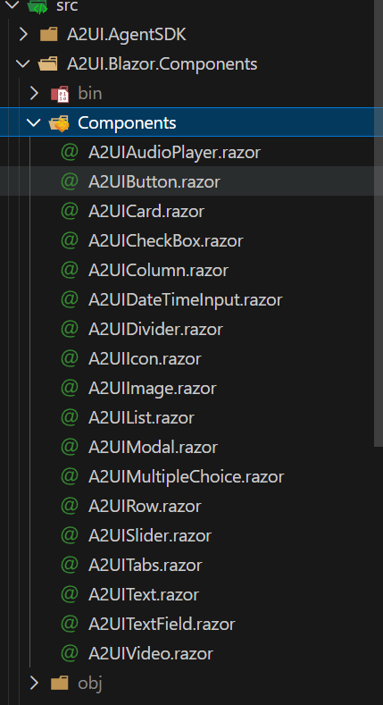 A2UI.Blazor：A2UI协议如何让.NET应用告别写死的UI