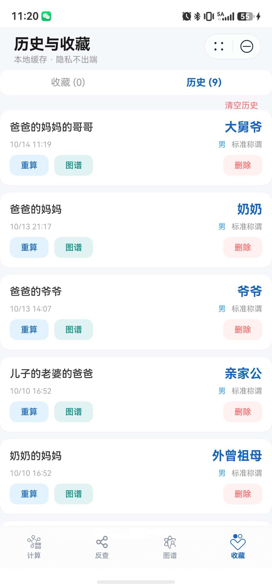称谓计算页面