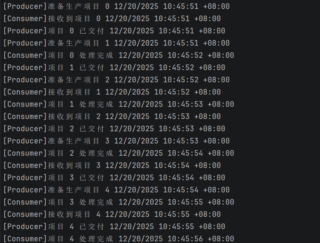 .NET 10 中无缓冲通道 Rendezvous Channel