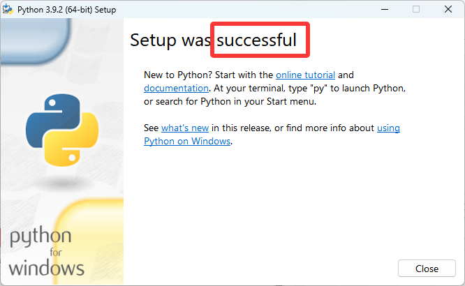 Windows安装Python环境 | 究竟是谁还在手动配置环境变量?_python3.9.2安装教程-CSDN博客