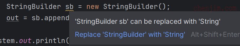 Intellij建议