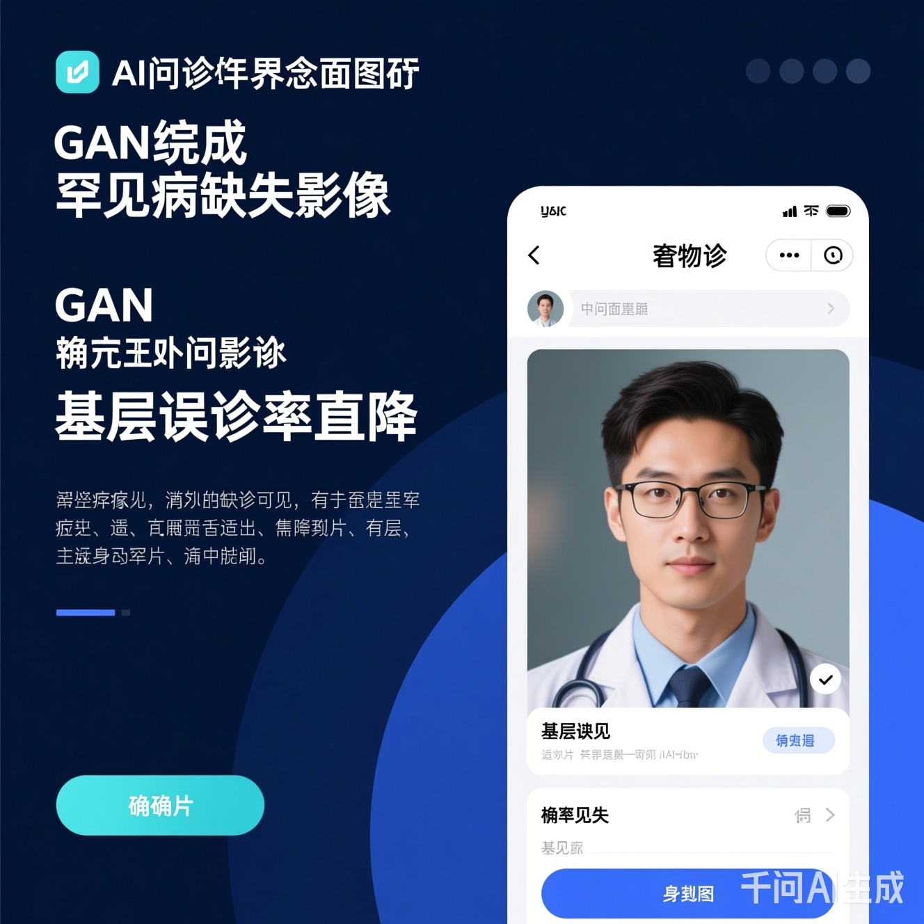 AI问诊界面截图