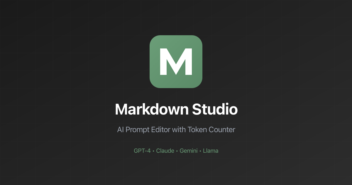 Markdown Studio