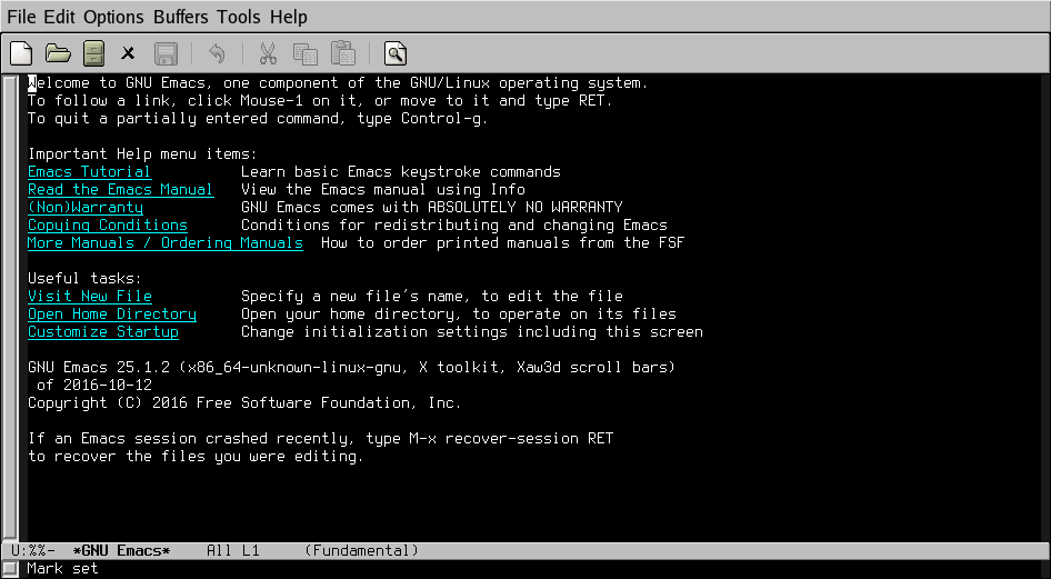 Use GNU Emacs