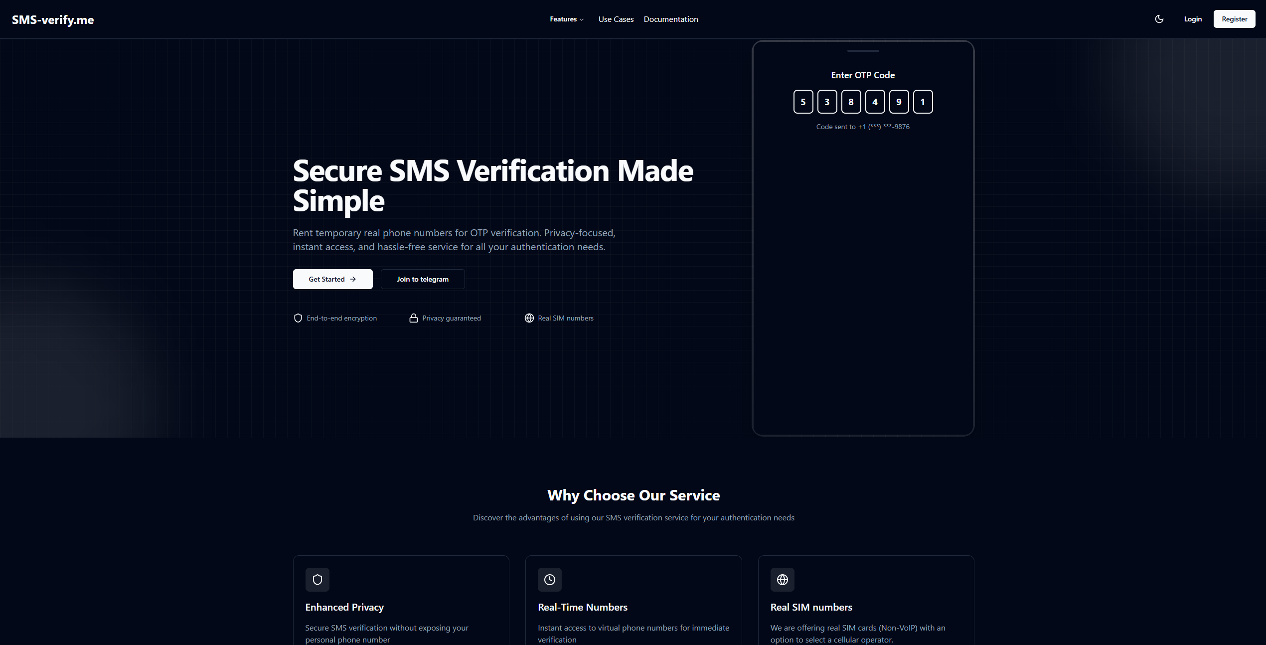 SMS Verification Service