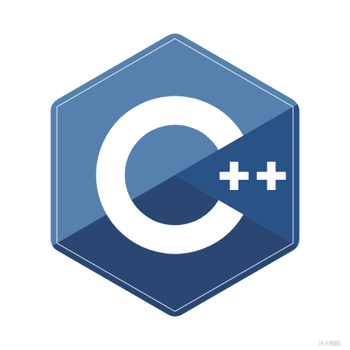 【Canvas与图标】靛蓝六角C++图标-CSDN博客