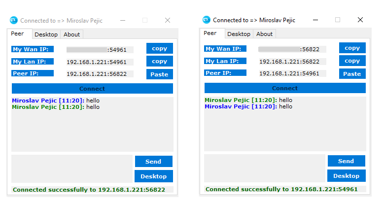 极简版 TeamViewer，一个基于 C# 开发的便携、免费远程桌面工具