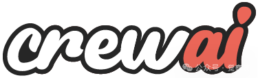 Logo of CrewAI, two people rowing on a boat