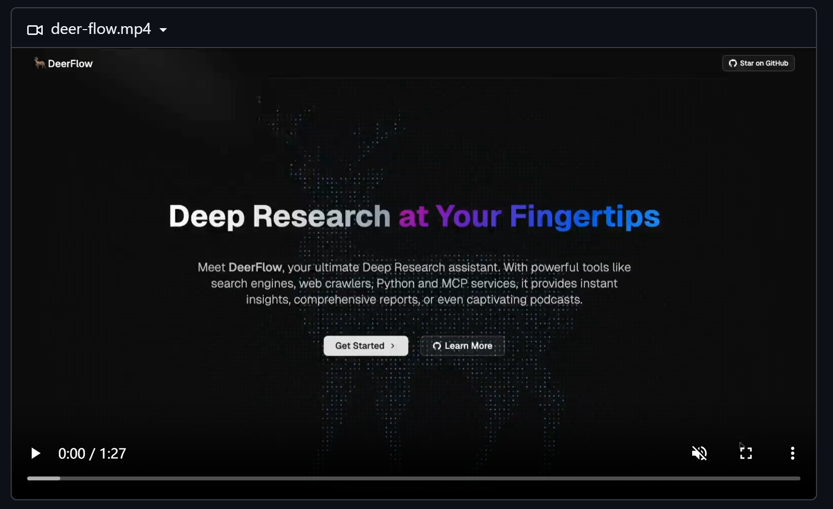 deerflow 架构示意