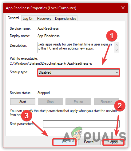 Restarting Windows Service