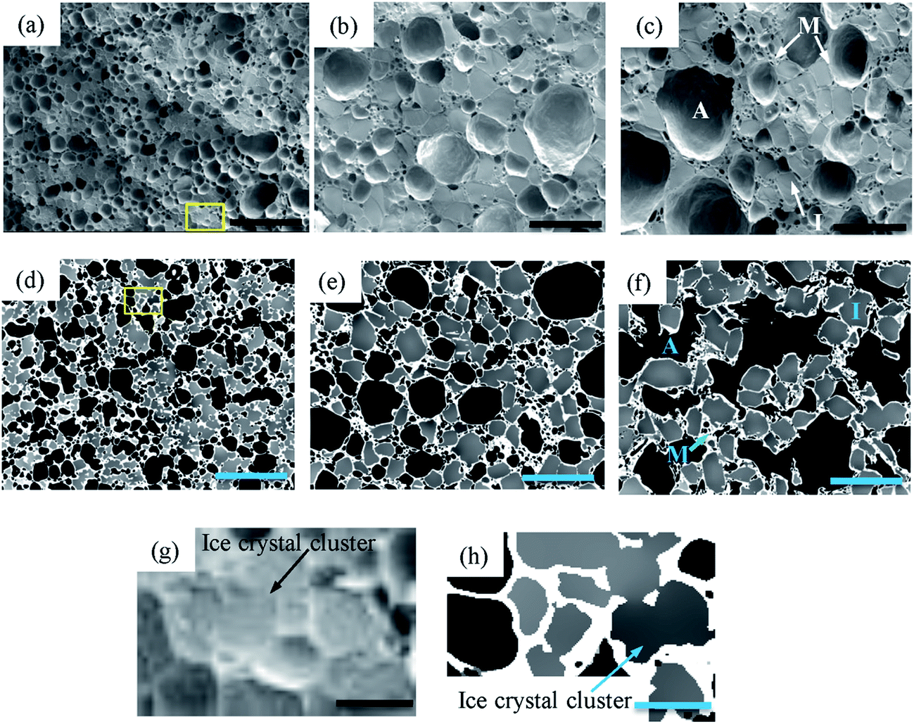 Synchrotron X-ray tomographic quantification of microstructural evolution  in ice cream – a multi-phase soft solid - RSC Advances (RSC Publishing)  DOI:10.1039/C7RA00642J
