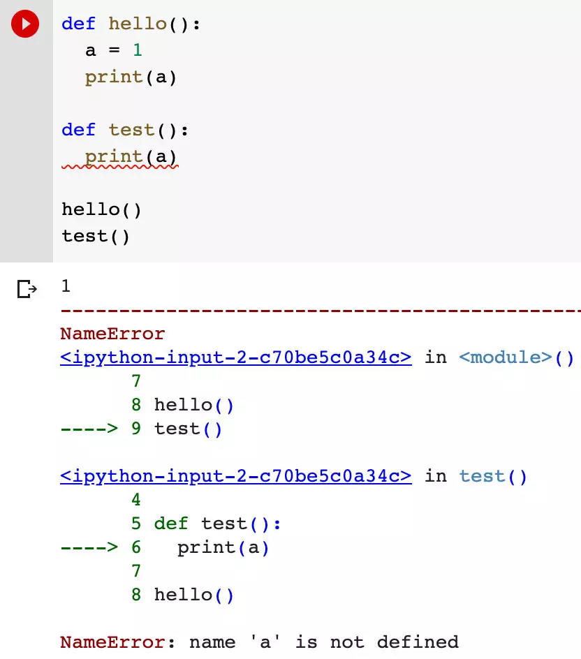 Python 教學 - 全域變數、區域變數 - 互相呼叫對方的變數